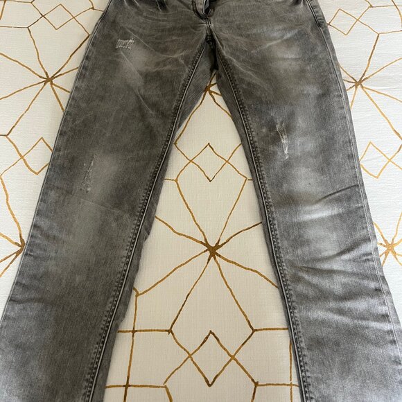 Beautiful light gray jeans from French brand Kookai Size 36 (US 25) like new! - Picture 5 of 6